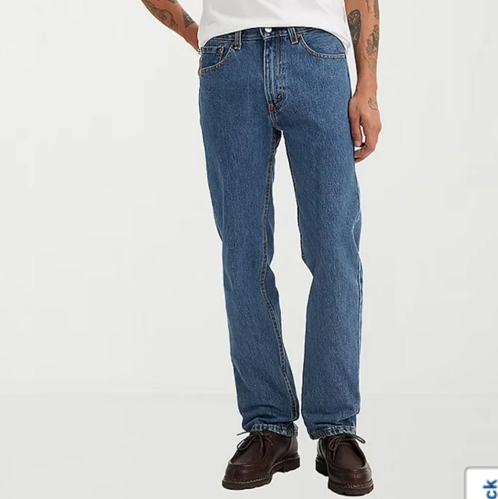 Levi's Men's 505 Straight Regular Fit Jeans - Medium Wash - 30W X 32L